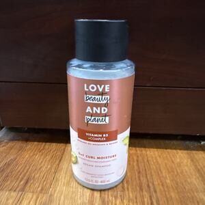 Love Beauty & Planet 3-in-1 Curl Moisture Shampoo Avocado Oil Mango 13.5oz Vit B
